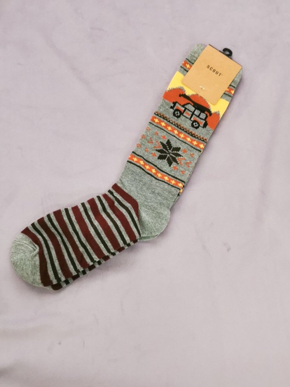 Scout Calf Socks Hiking Adventure Warm Cozy Everyday Wear